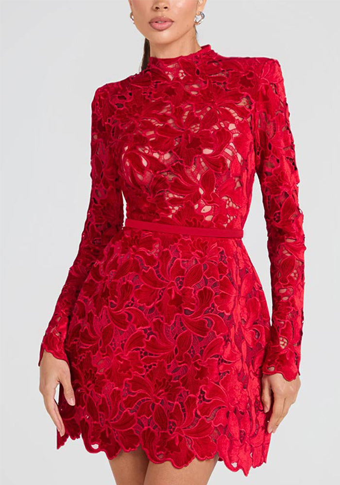 Women Long Sleeve Zipper Casual Party Dress