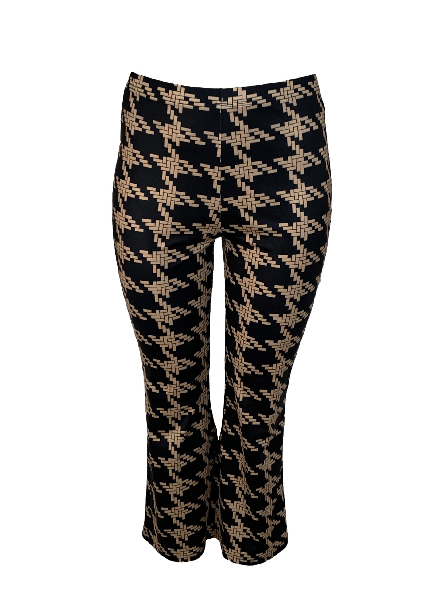 Women's Plus Size Fashion Slightly Flared Pants 6