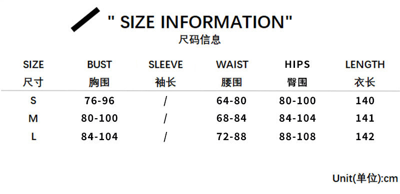 Women slit backless suspender dress 18