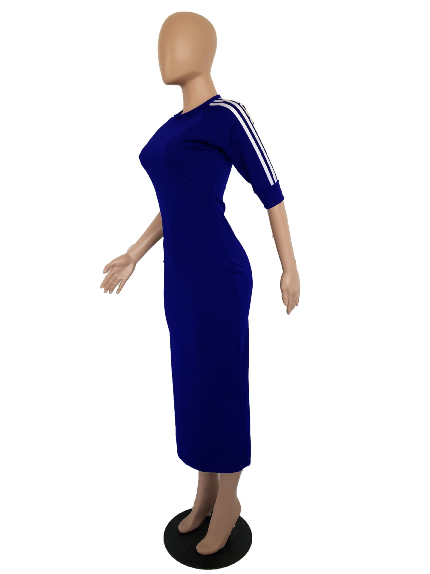 Women white striped dress 21