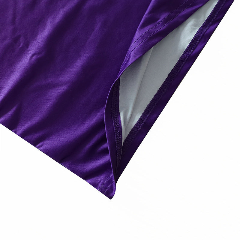 Women Summer Sexy Strapless Gradient Maxi Dress 18