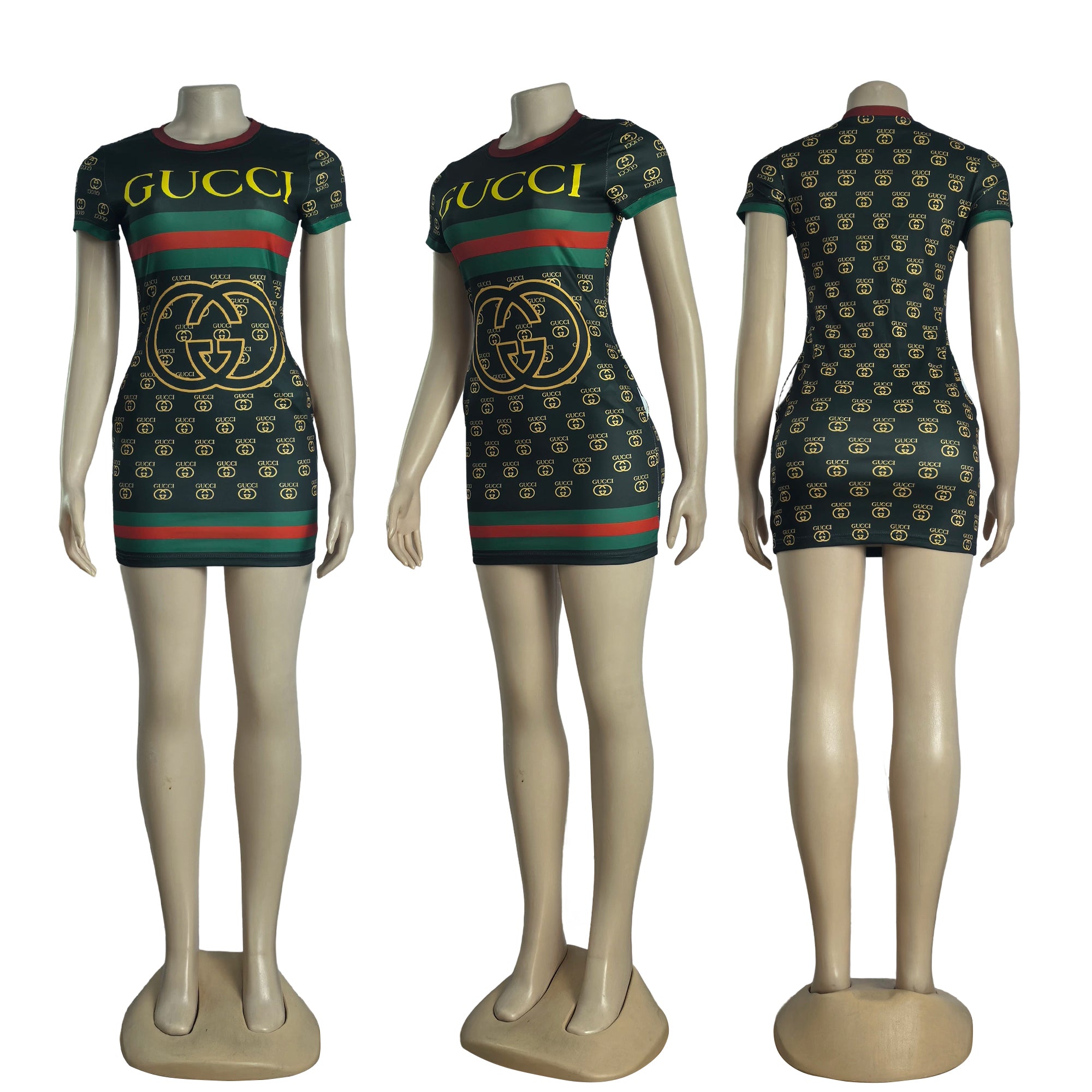 Women's Casual Chic Printed Bodycon Dress 38