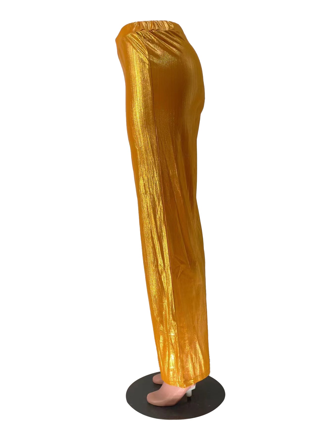 Women Casual Solid Wide-leg Pants 17