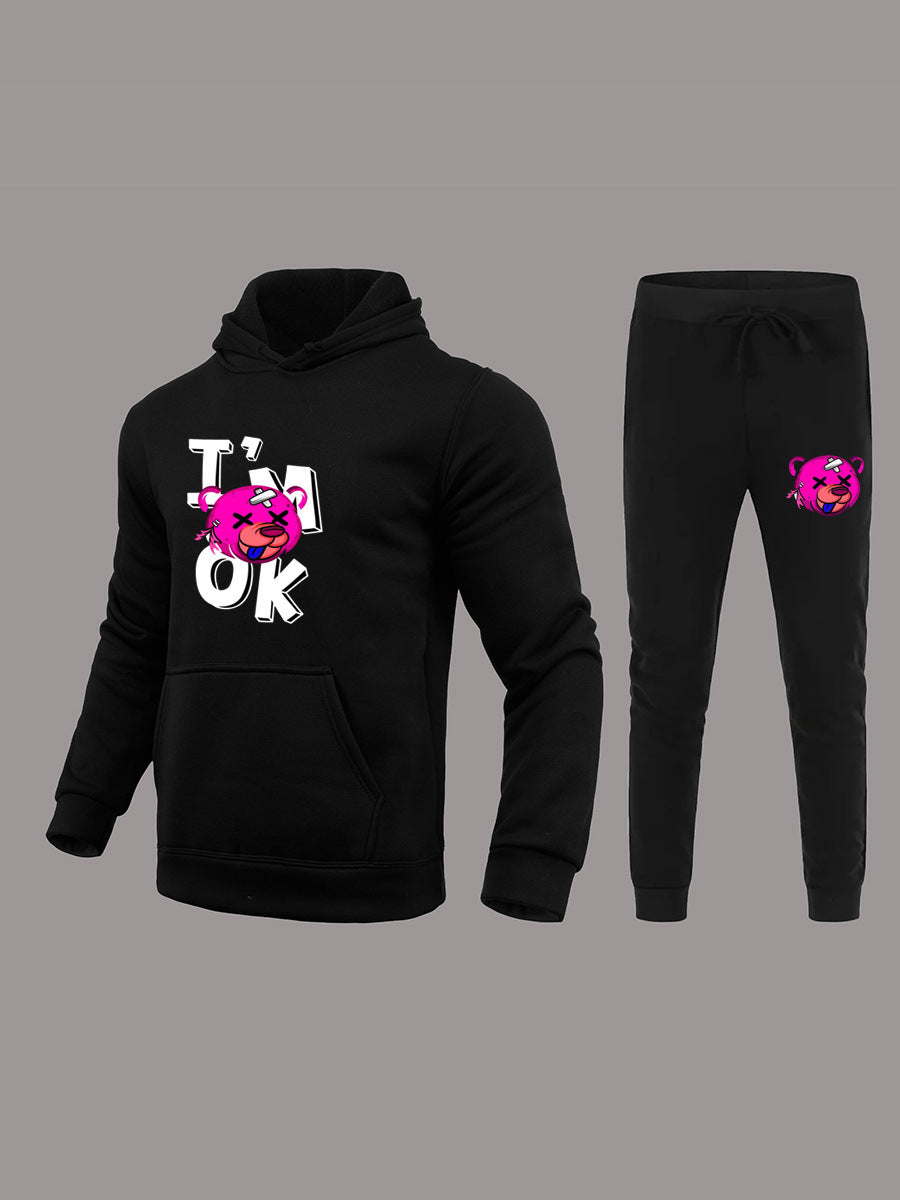 Men's Fall Winter Prints Sports Hoodies 4