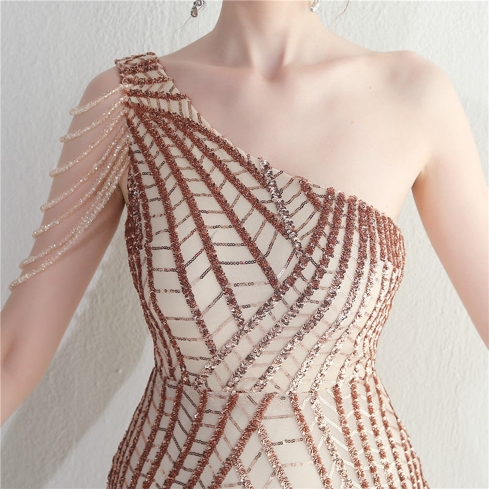 sequins plus Plus Size Formal Party Evening Dress 63