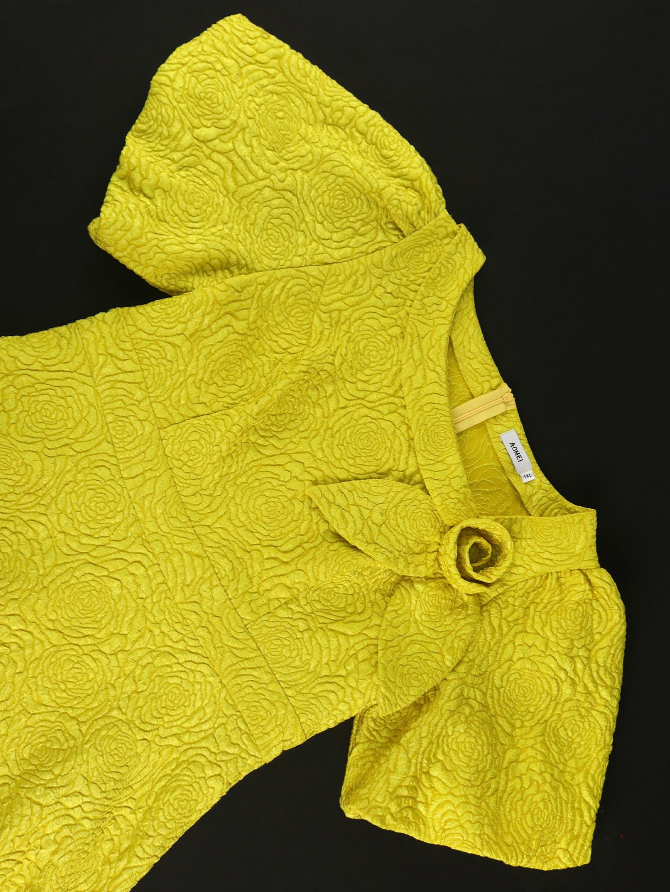 Plus Size African Women flower dress 10