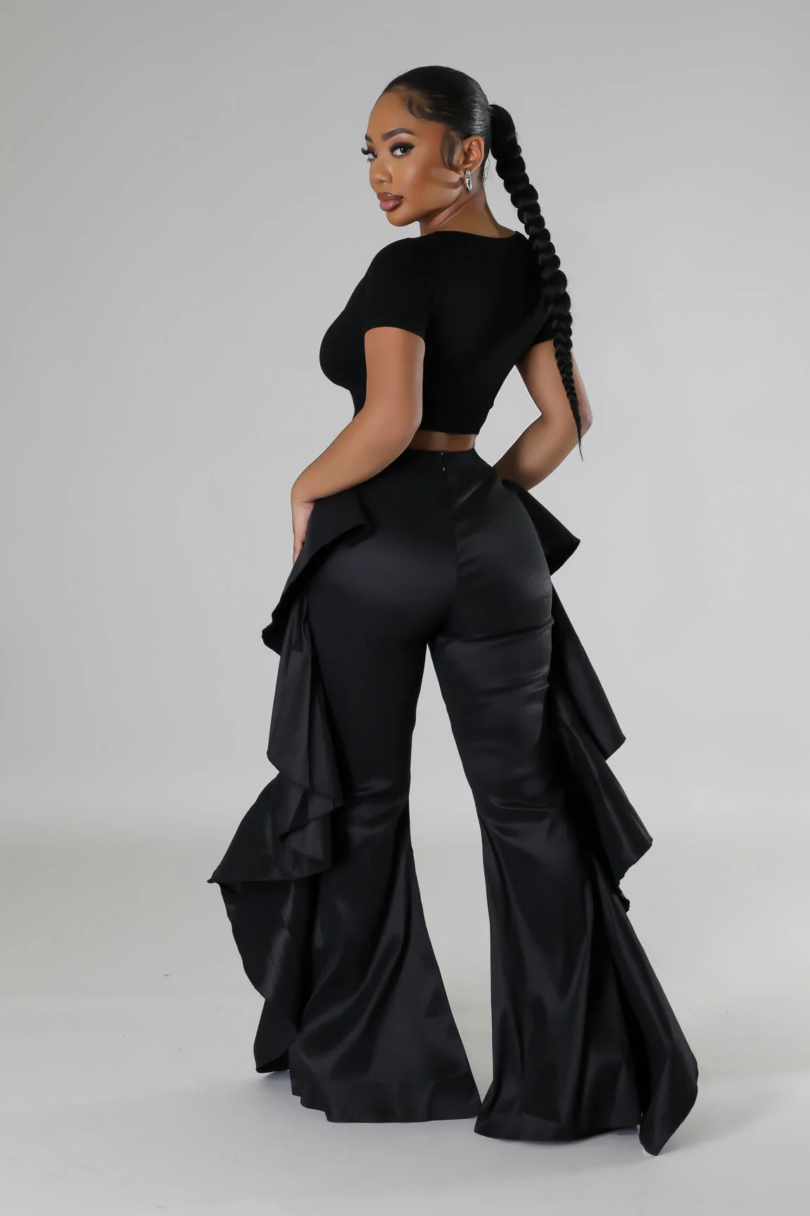 Women ruffle trousers 17