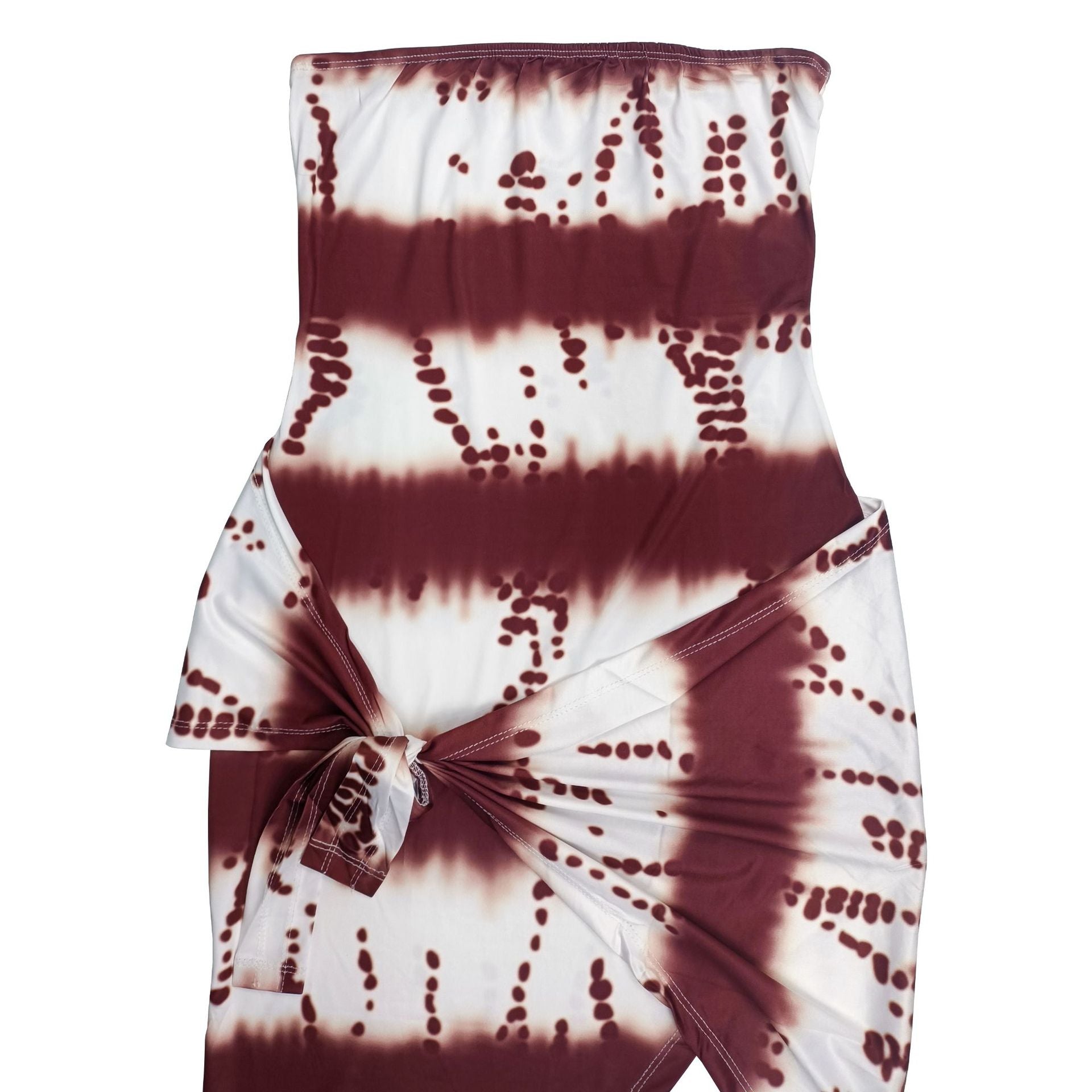 Women Sexy Strapless Dress 6