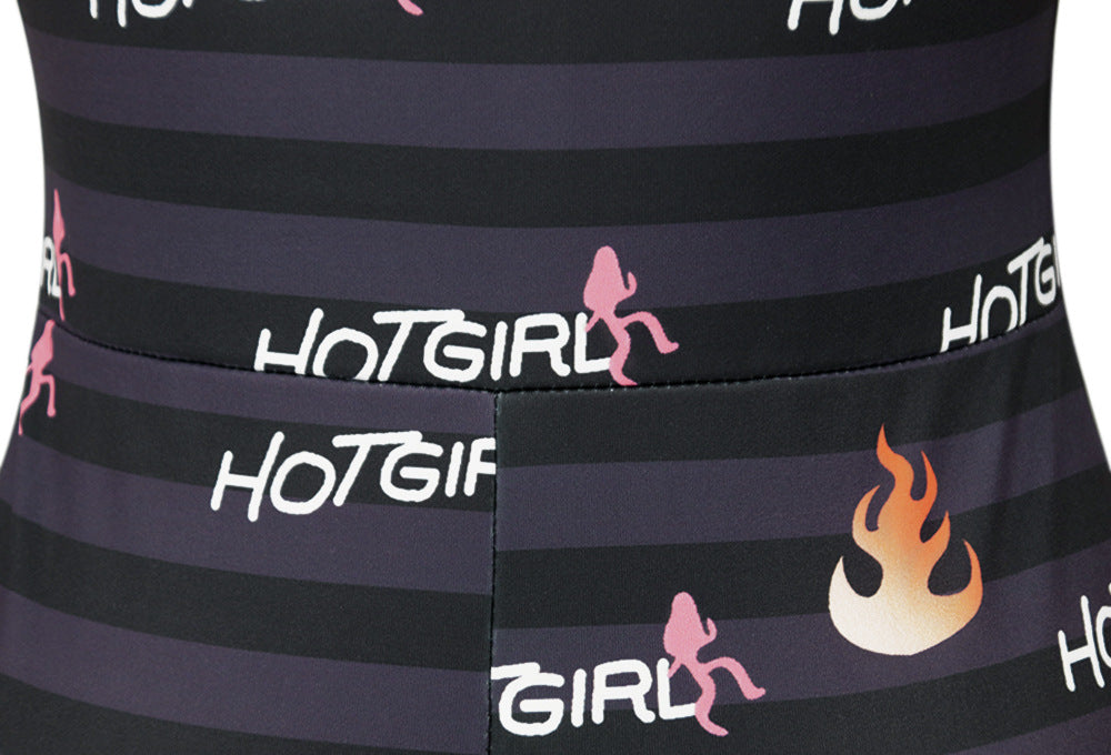 Women Round Neck Long Sleeve Printed Jumpsuit 28