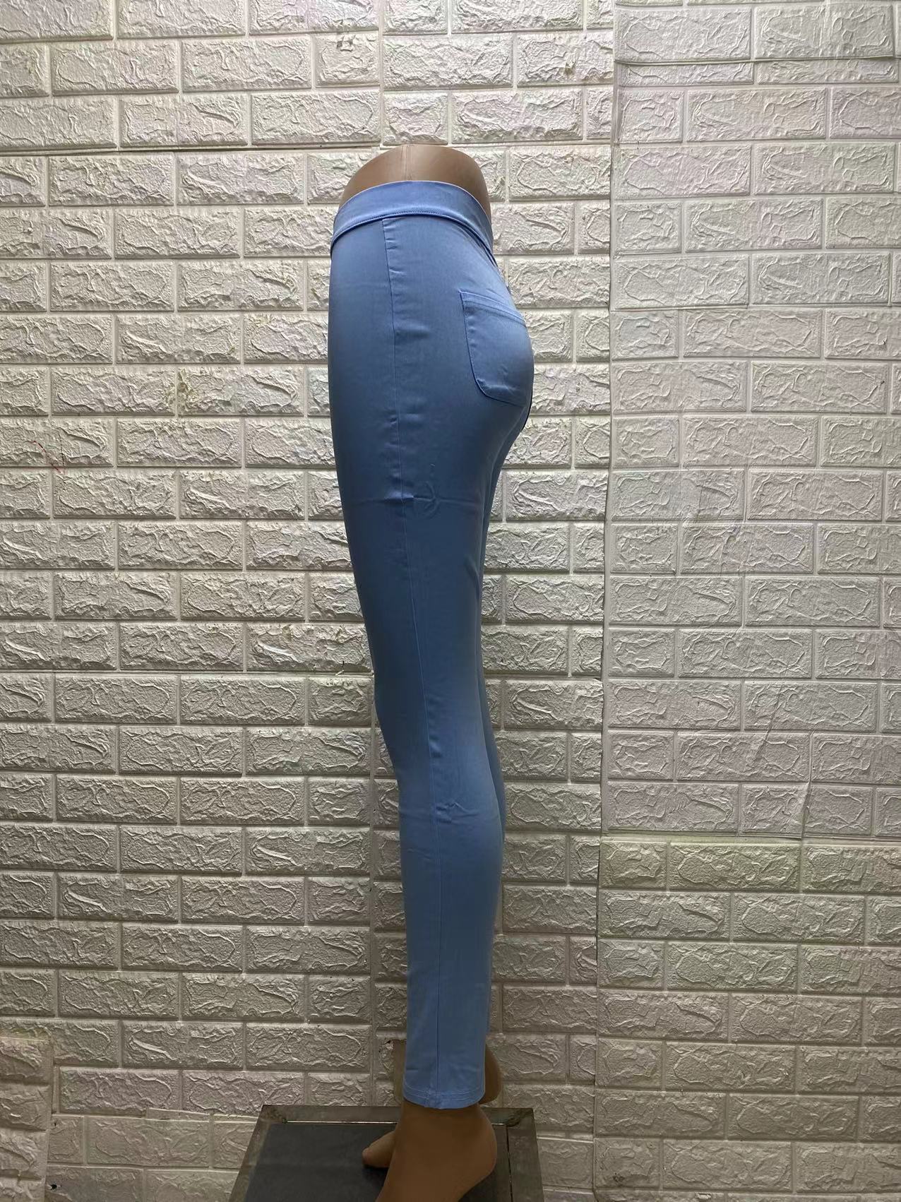 Women Summer Stretch Candy Casual Jeans 27