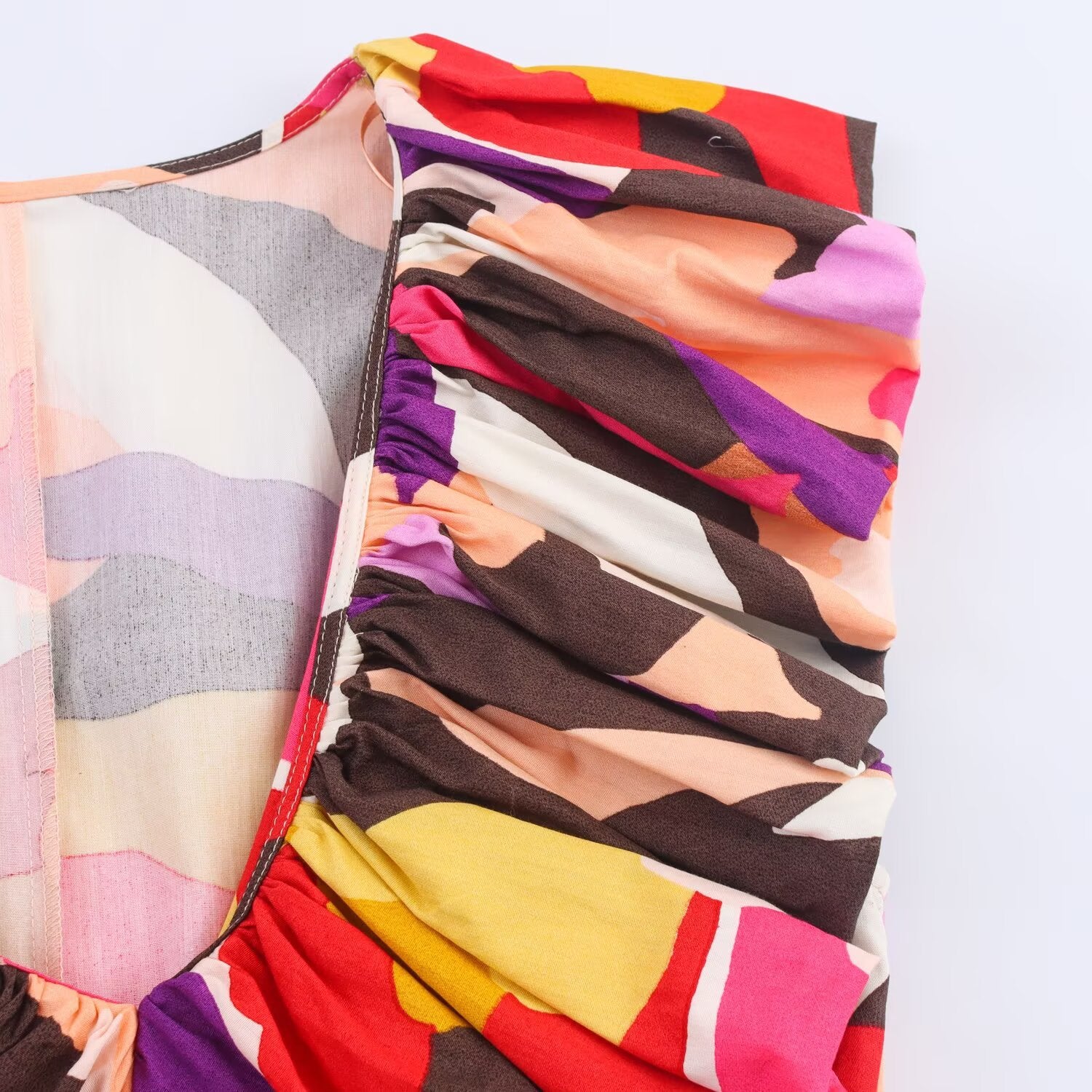 Summer Women's Print Midi Dress 7