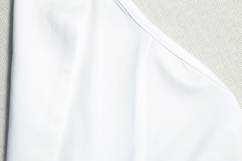 Sexy Fashion Slim V-Neck Halter Neck Dress Women's Low Back Sleeveless Bodycon Trend Dress 14