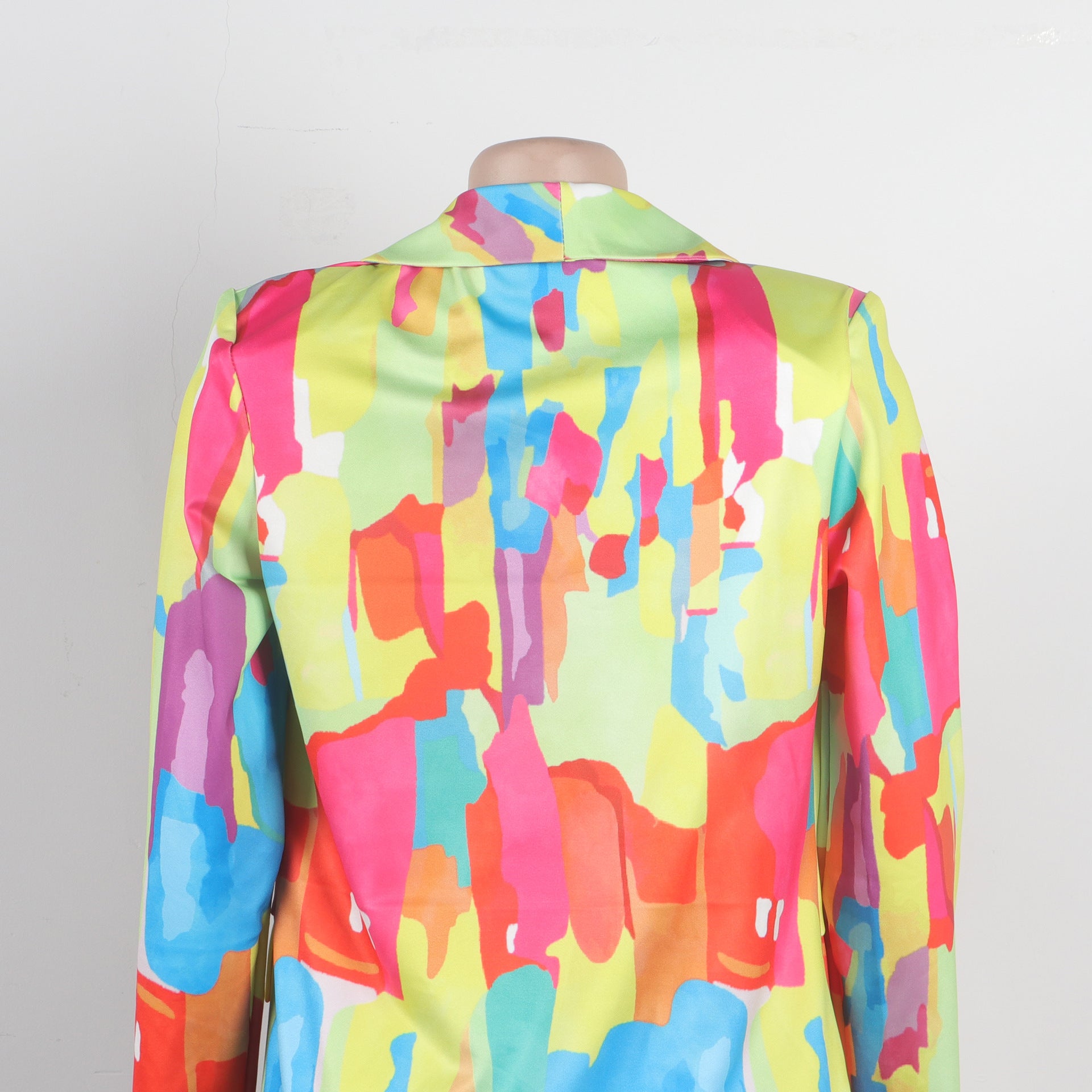 Casual Fashion Multi-Color Print Fashion Blazer Top 44