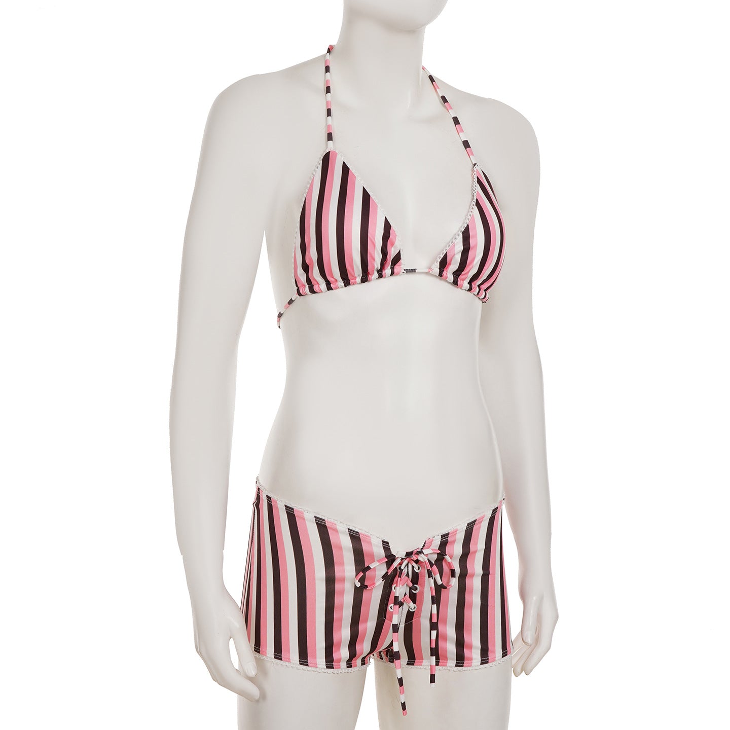 Women sexy stripes Two Pieces Swimwears 9