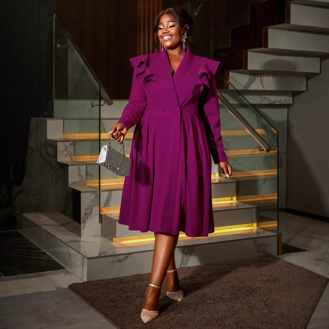 Women Ruffle Dress 5