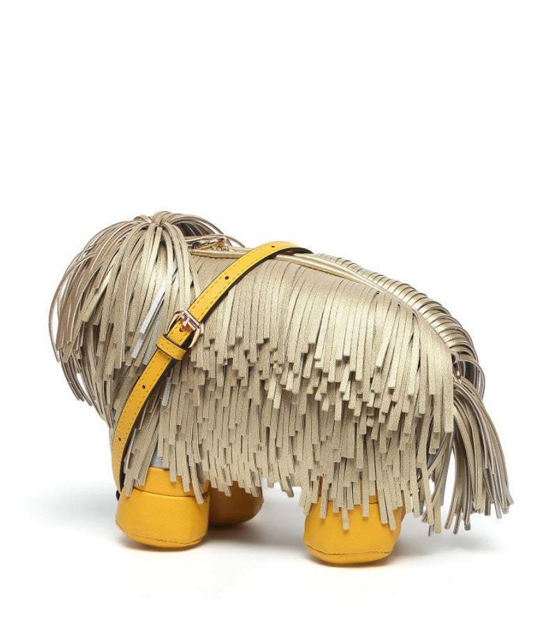 Crossbody Popular Bag Chow Dog Pet Shape Bag Puppy Bag 4