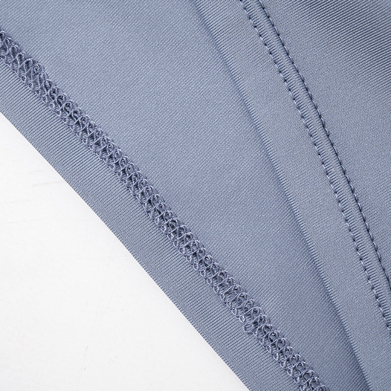 Women's Summer Ruffle Sleeveless Crop Top Low Waist Skirt Women's Set 20