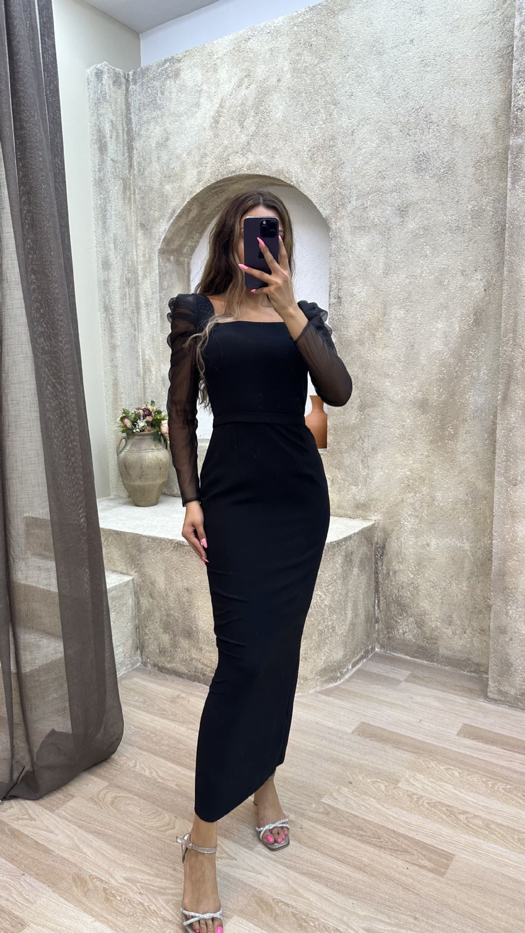 Autumn Long Sleeve Slim Fit Sexy Long Dress