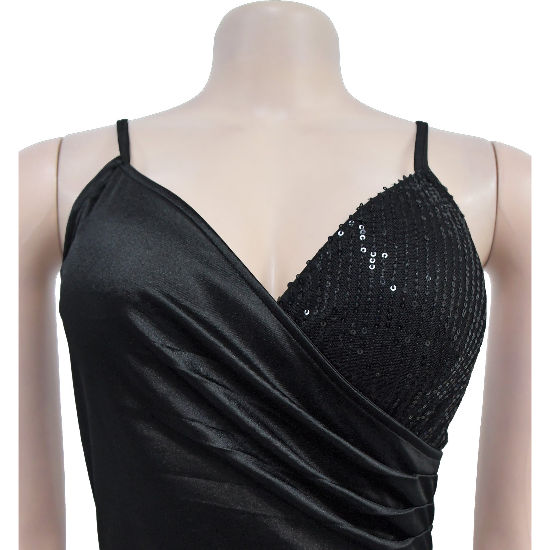 Fashion Women's Strap Slim Solid Color Long Evening Dress（customized,MOQ 6pcs/size/color,process time 7-10 days） 4