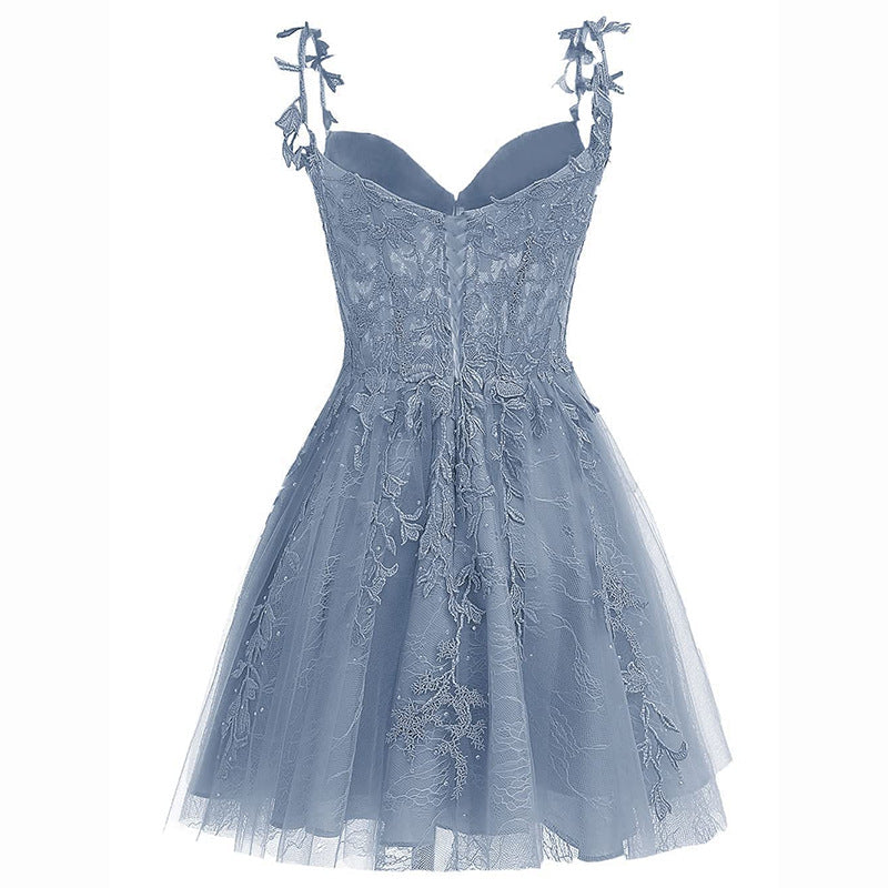 short graduation party Slim Fit self-cultivation lace dress female 9