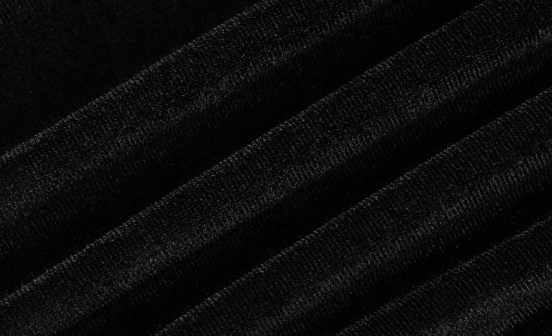 Women's Spring Fashion Sexy Slit Pleated Strapless Dress 15