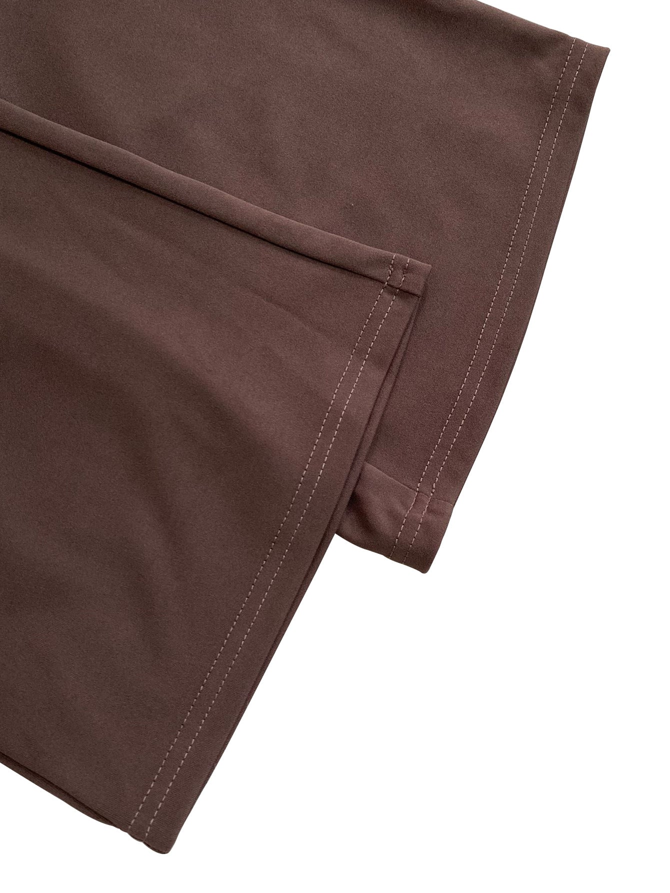 Autumn Winter Women's Fashion Contrast Color Zipper Two Piece Tracksuit 6