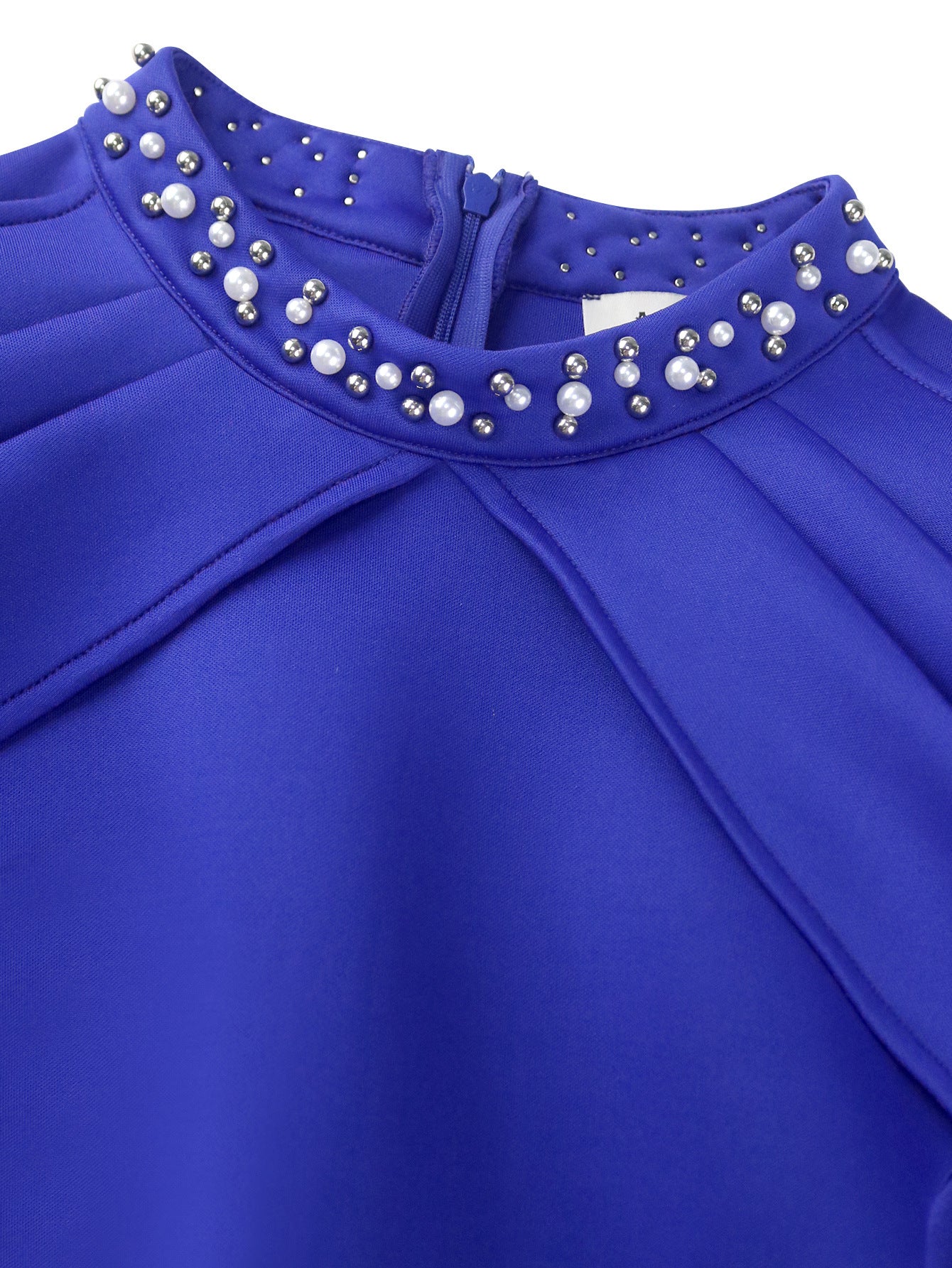 Spring Summer Cutout-Shoulder Half High-Neck Elegant Bodycon Dress 13