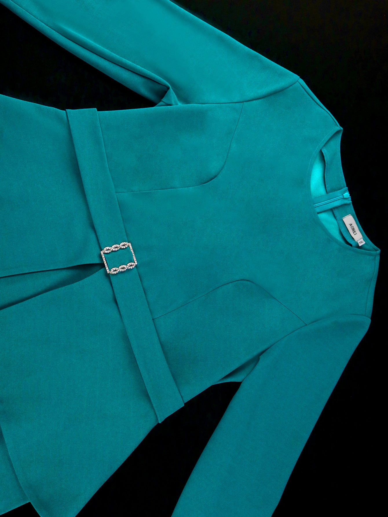 Plus size Women ruffle bodycon dress 14