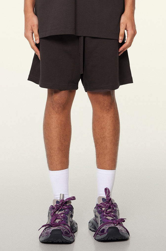 Summer Men's Solid Color Trendy Loose Casual Knee-Length Sports Shorts 11