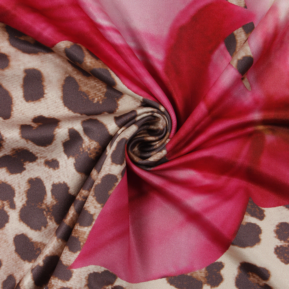 Women's Chic Leopard-Print Slim Sexy Low-Back Dress 14