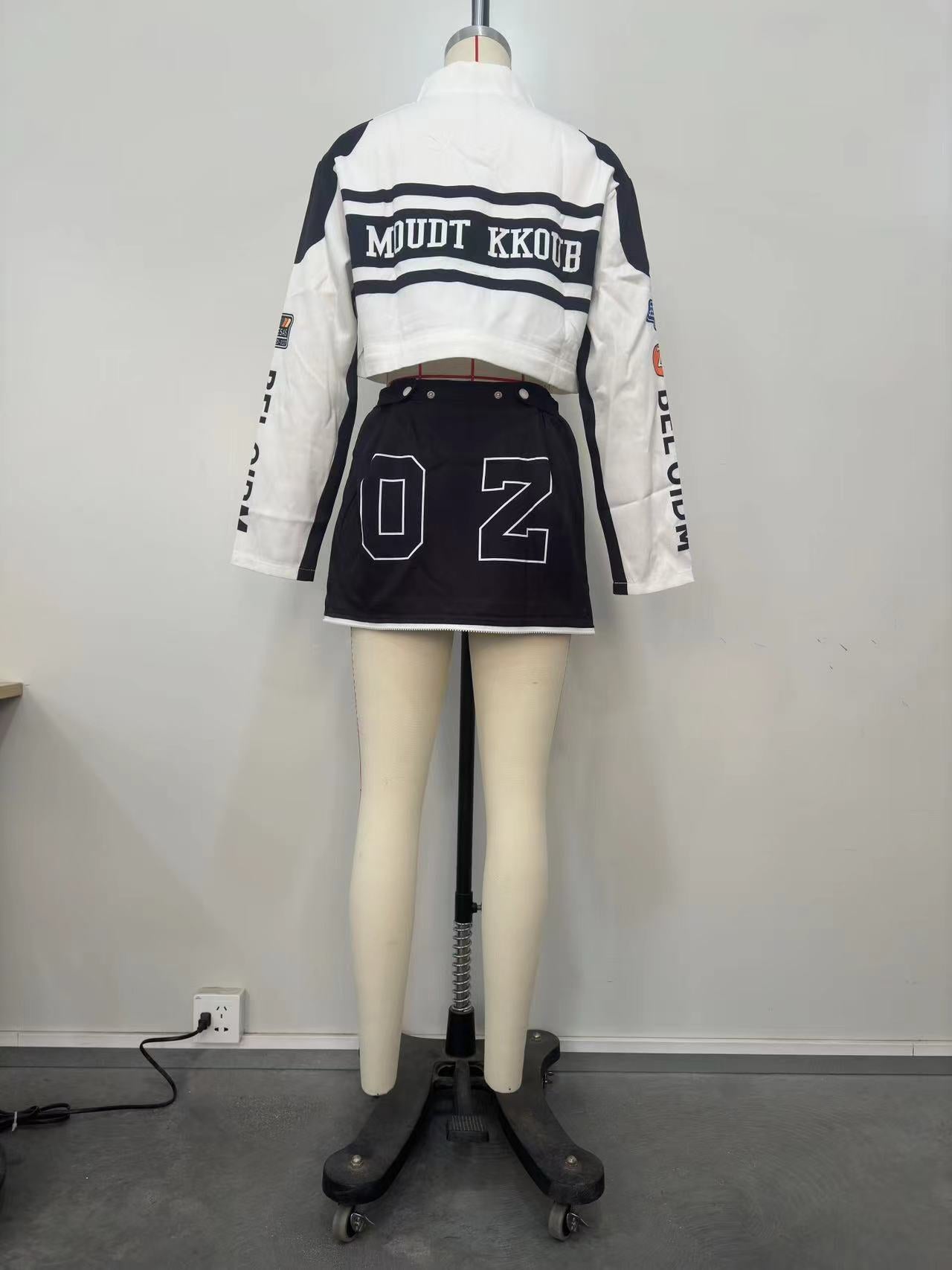 Women Detachable Print Jacket 30