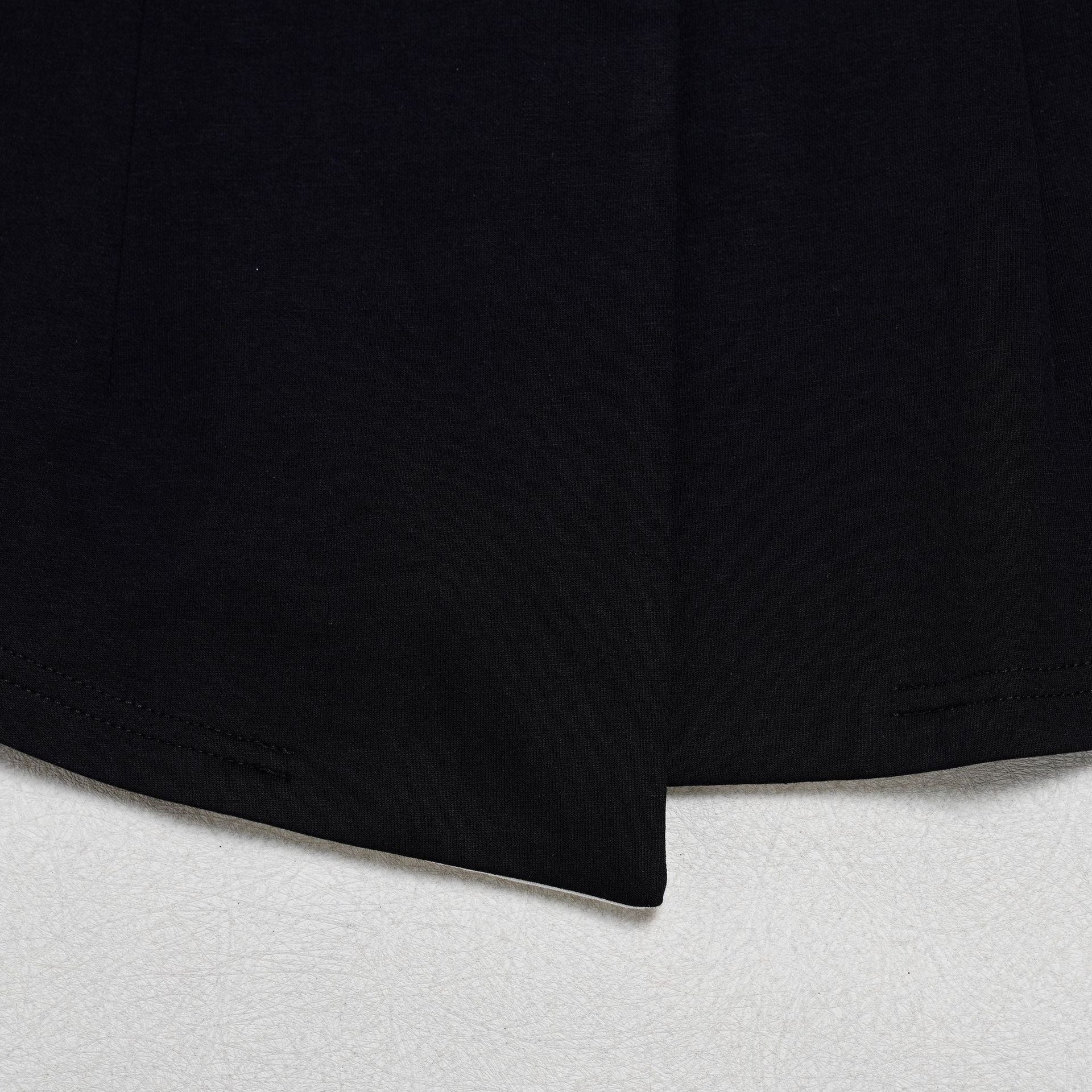 Women's Elegant Career Color-Blocking Turndown Collar Casual Suit Two-Piece Set 20