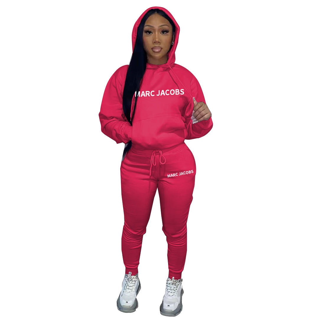 Women's Trend Logo Hoodies Tracksuit 4