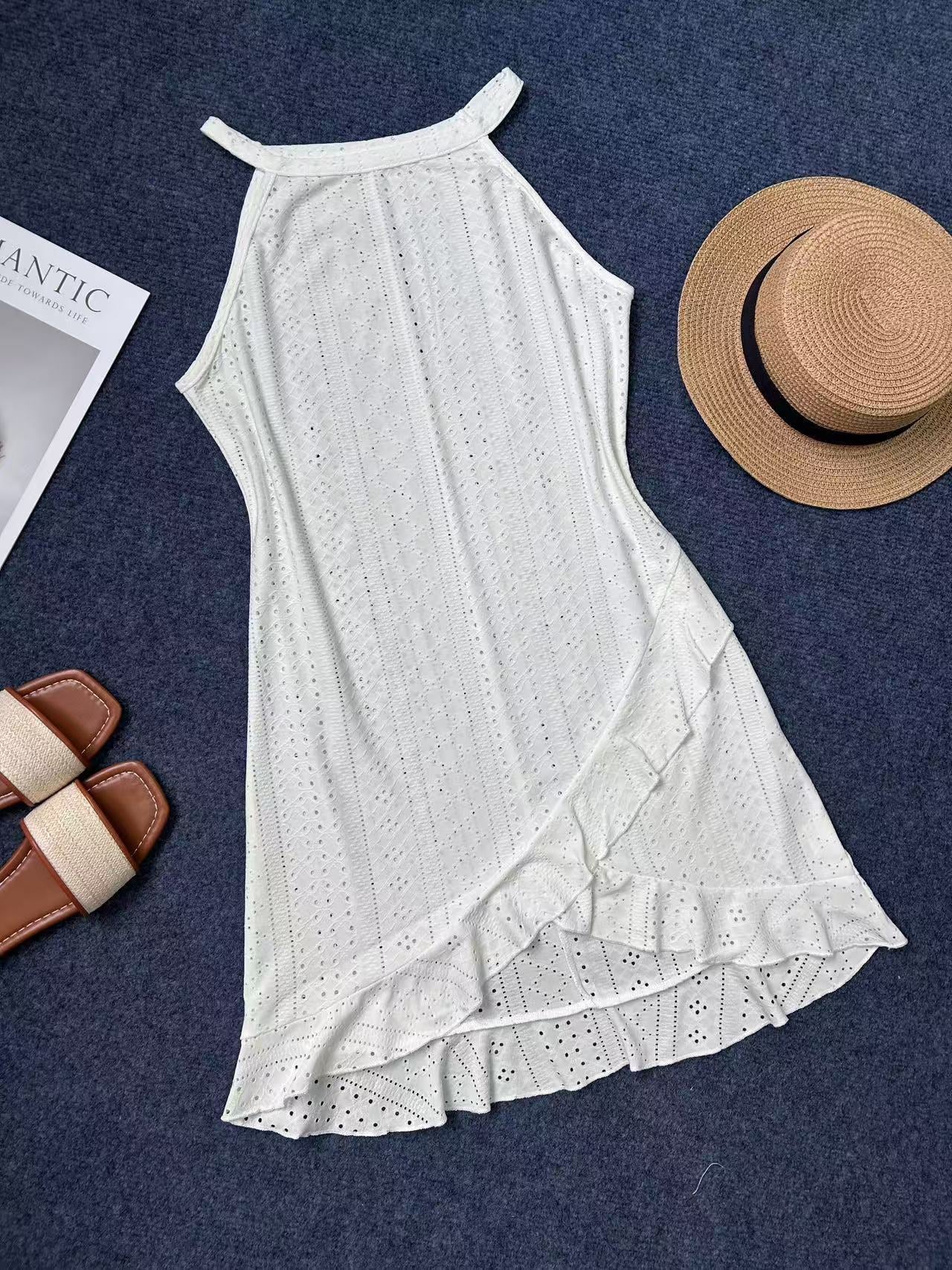 Sleeveless Solid Color Fashion Casual Dress 6