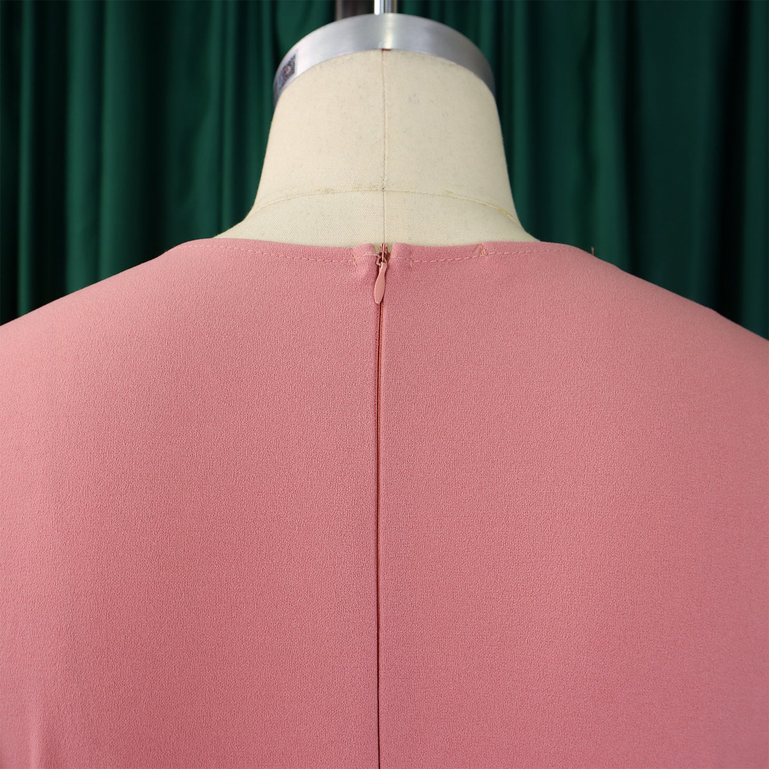 Autumn and winter women's clothing ol fashion Turndown Collar pleated Slim Waist Plus Size African dress 19