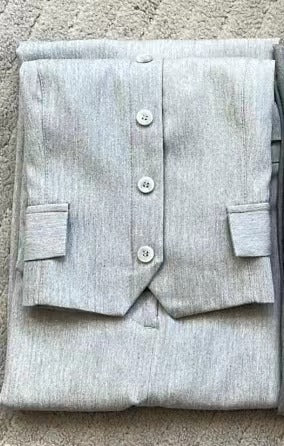 Women Summer Solid Halter Neck Vest Skirt Two-piece Set 4