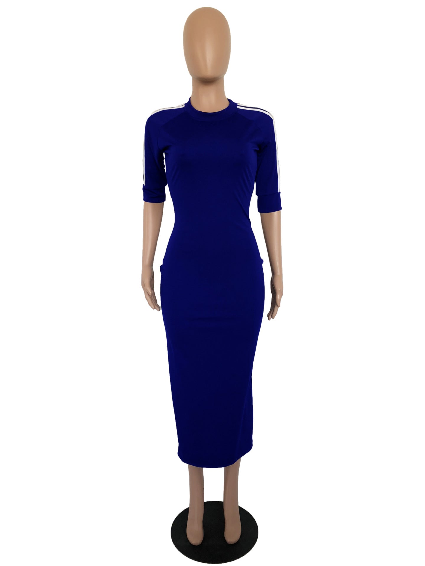 Women white striped dress 20