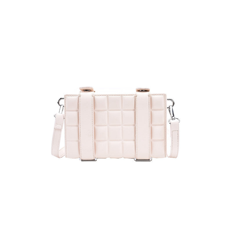 Spring Box Bag Fashion Style Small Square Bag Double Strap Single Shoulder Crossbody Bag 11