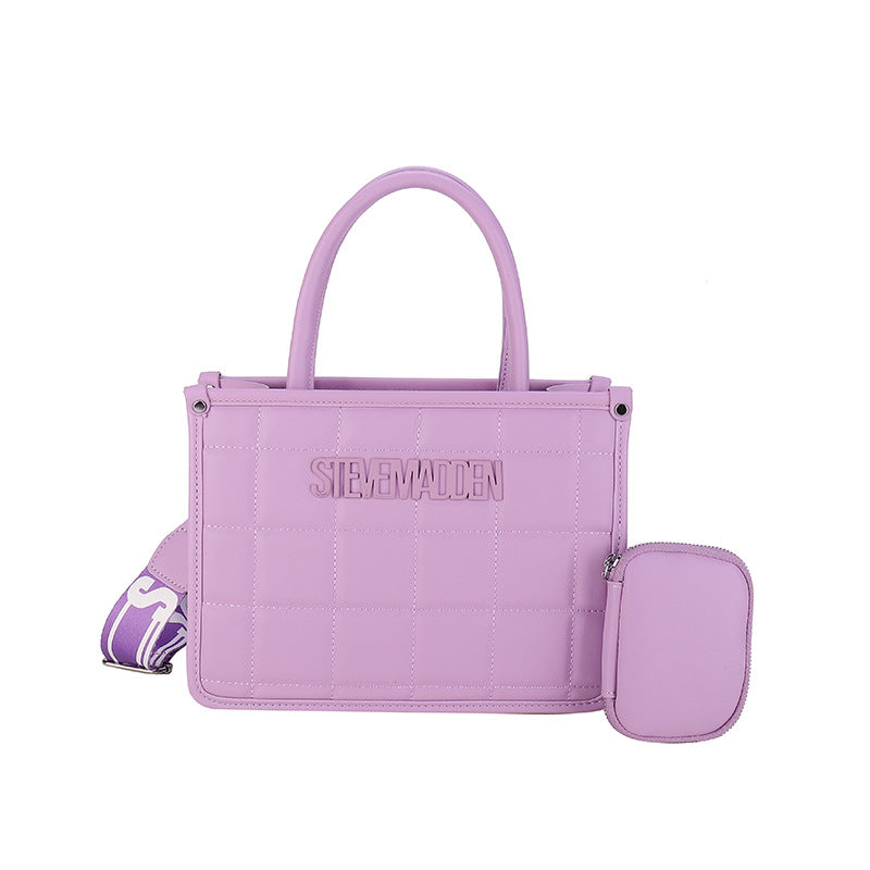 Women embroidered thread versatile popular handheld crossbody tote bag 8