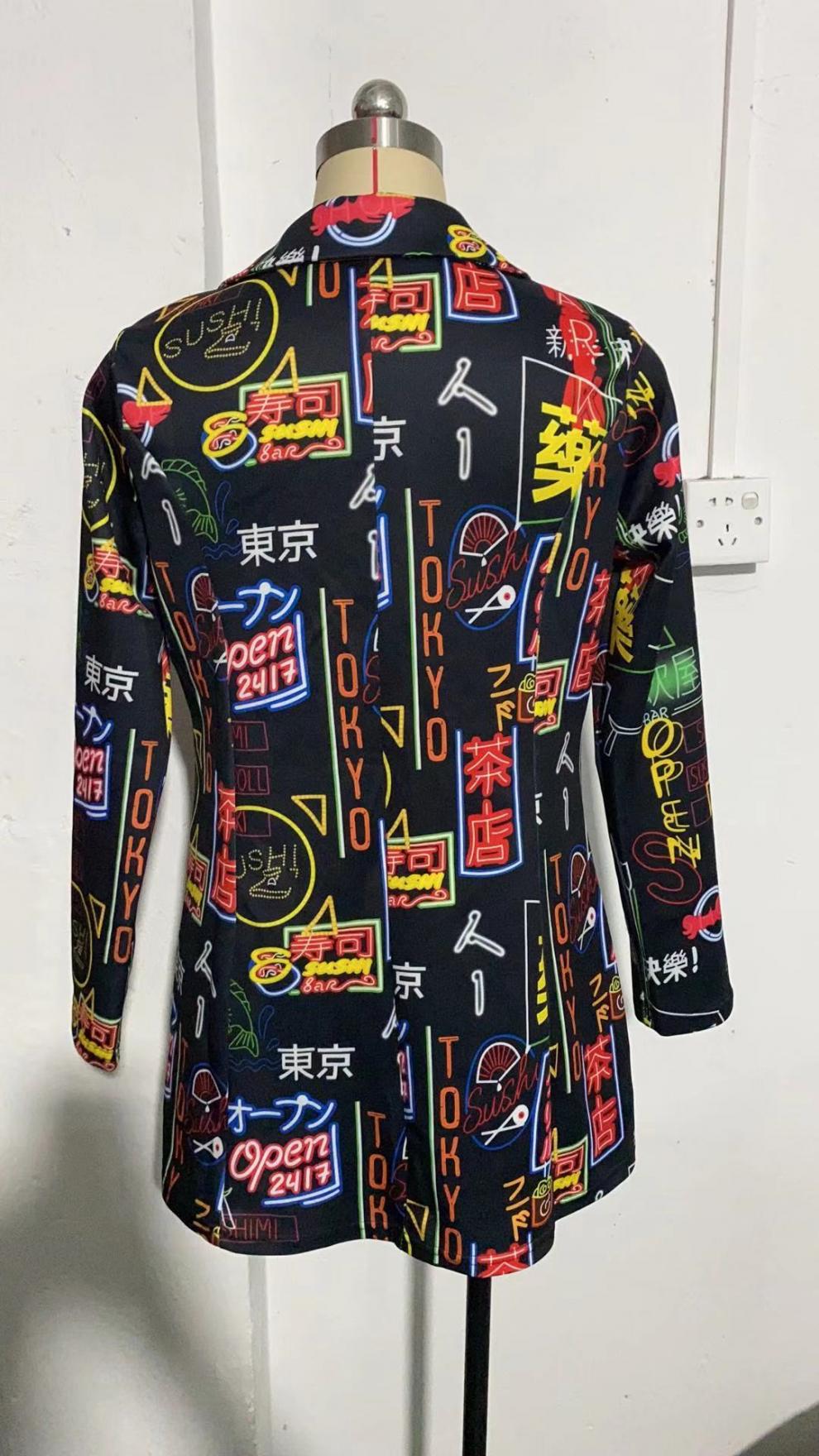 Women printed Blazer Coat 8