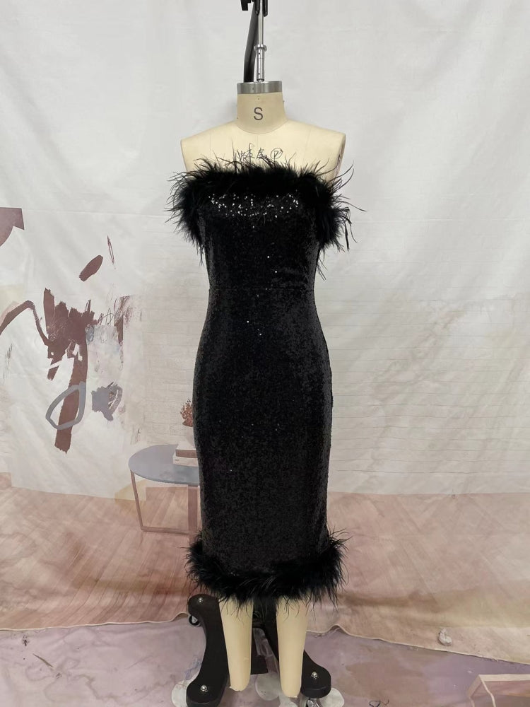 Women Sleeveless Bodycon Evening Dress 10