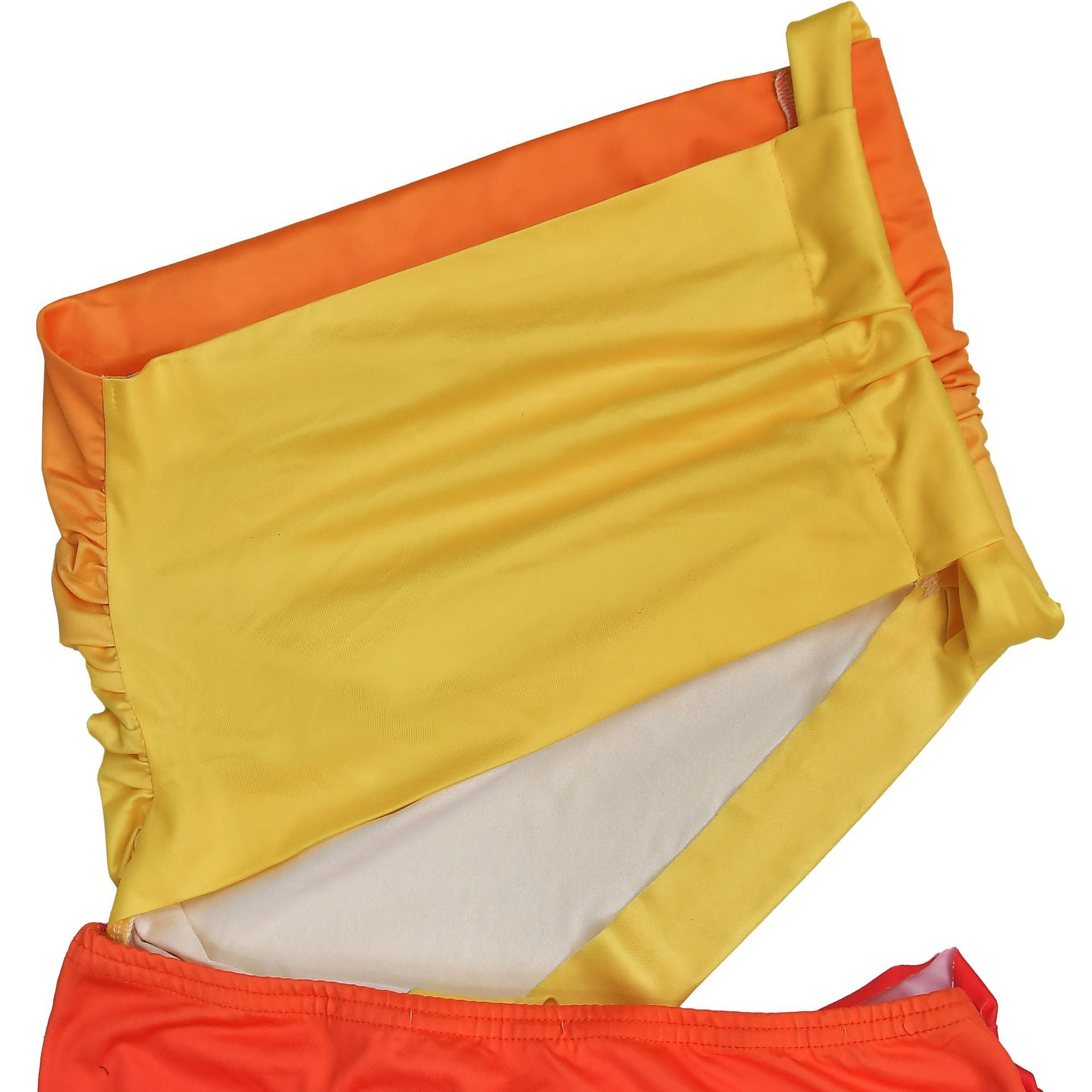 Fashion Women's Summer Sexy Slash Shoulder Bodycon Gradient Dress 22