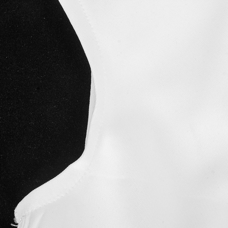 Summer Fashion Solid Color Deep V Sexy Slim Women's Dress 13