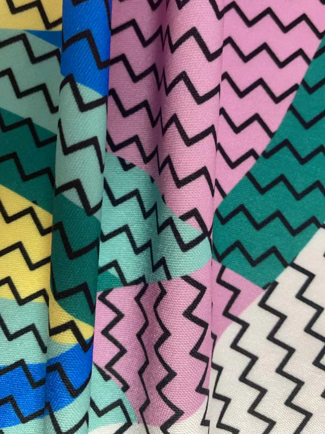 Fashionable Summer Multi-Color Square Neck Bat Sleeves Plus Size Dress 6