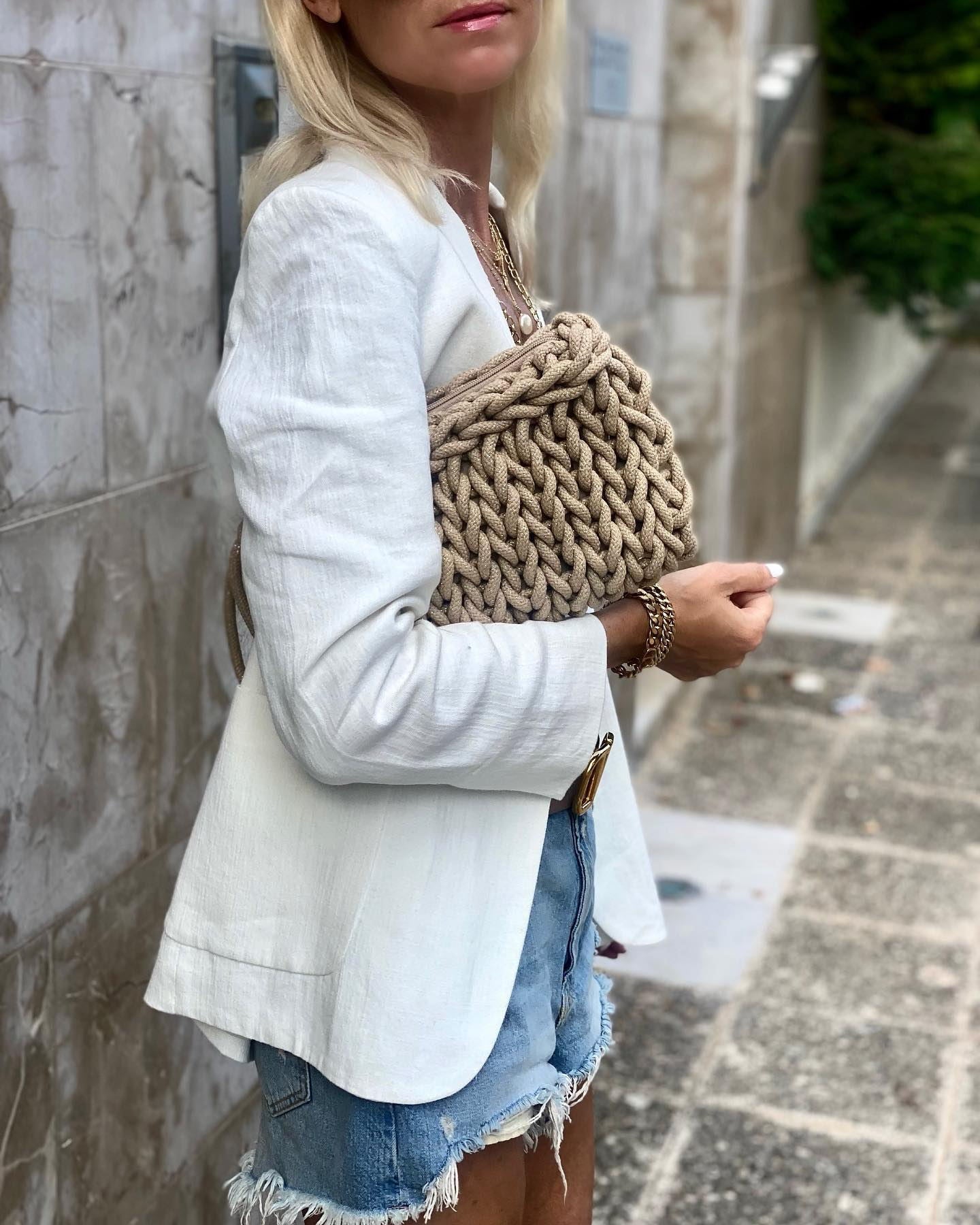 Women Fall Solid Turndown Collar Blazer Jacket 4