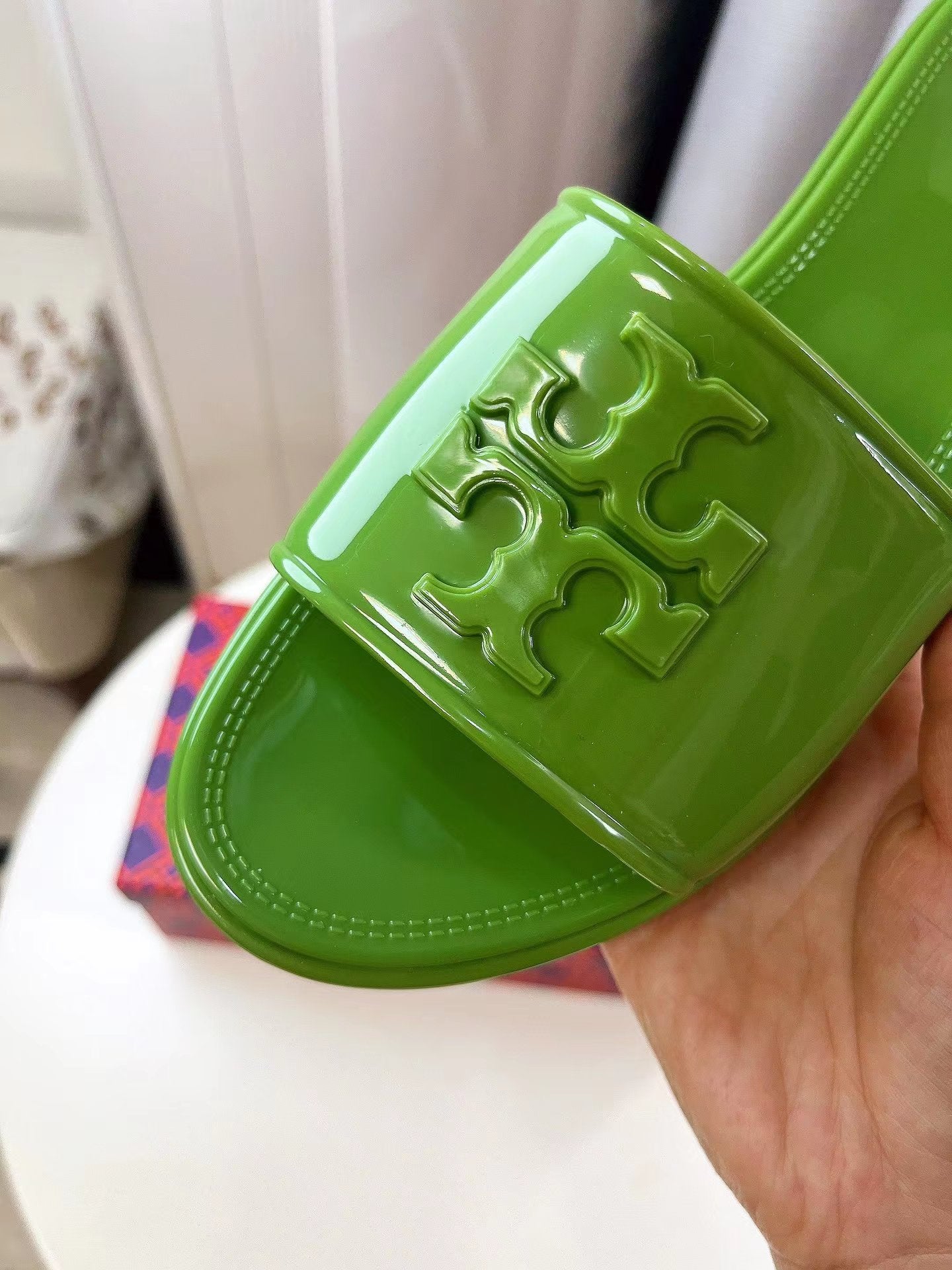 Fashion Medium Heel Slippers 16