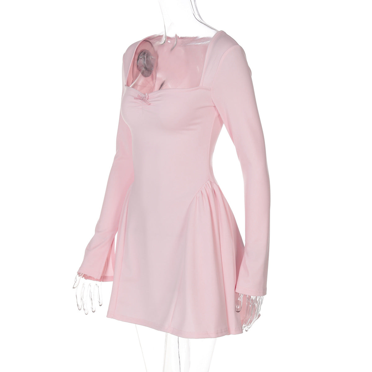 Women Autumn Strapless Sexy Sleeveless Dress 23