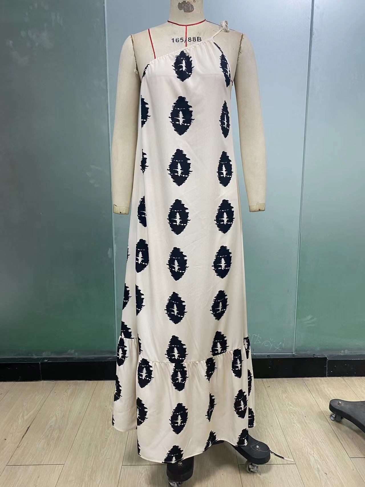 Summer Single Strap Beach Dress 9