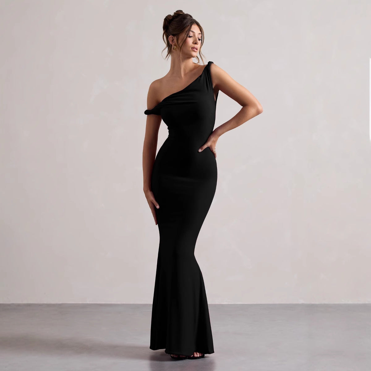 Women Sexy Off Shoulder Bodycon Dress 6