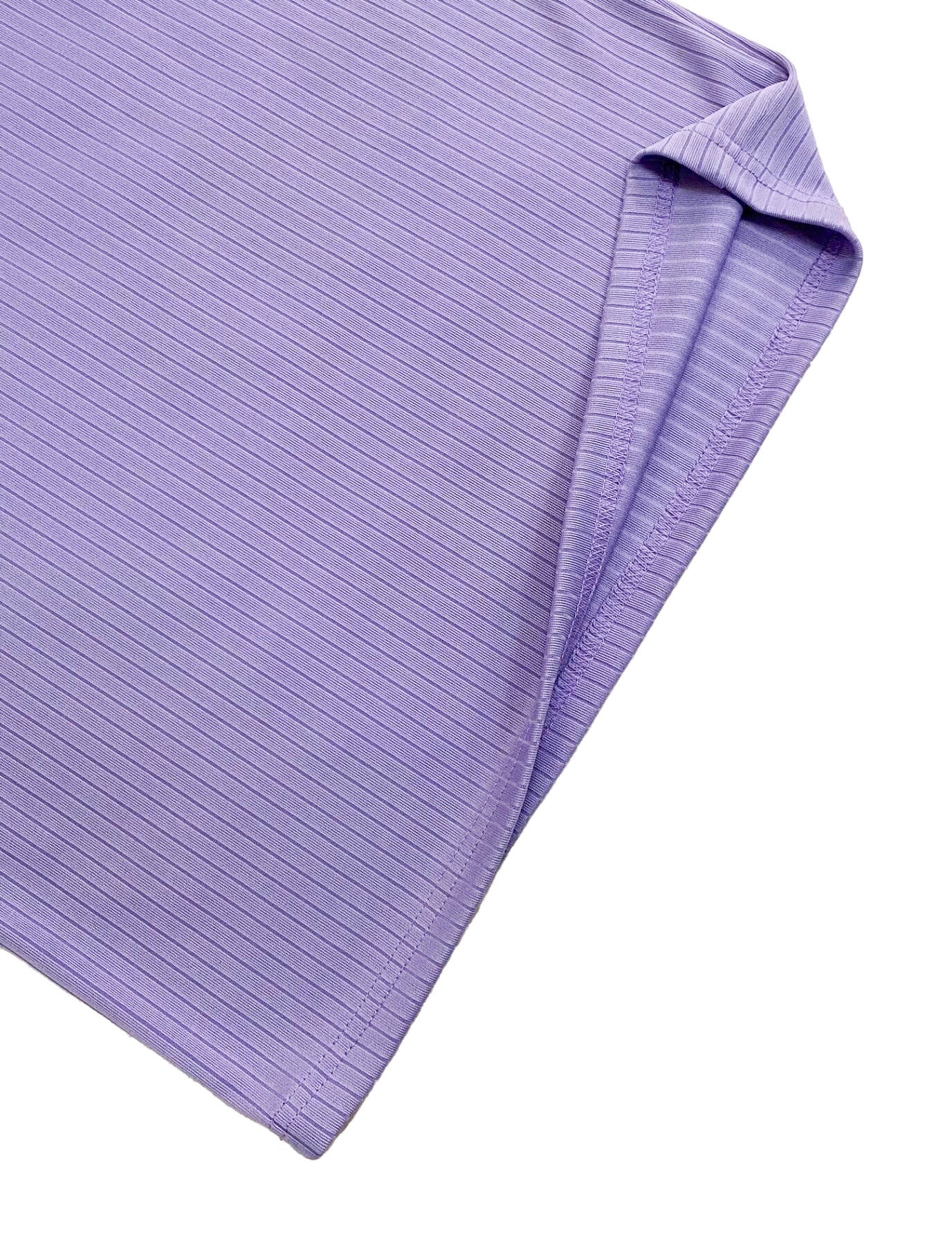 Summer Women's Fashion Round Neck Solid Rib Short Sleeve Sexy Slim Long Dress 26